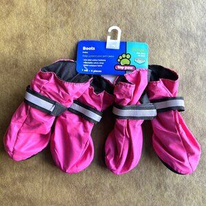 NWOT Hot Pink Medium Dog Boots